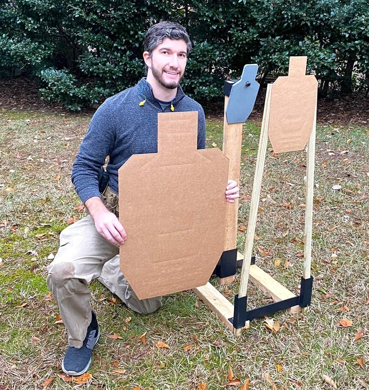 AR500 Steel Targets and 60 Cardboard Shooting Targets I9799