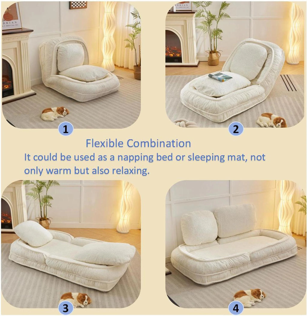 Lazy Sofa Couch with 5 Adjustable Positions S4998