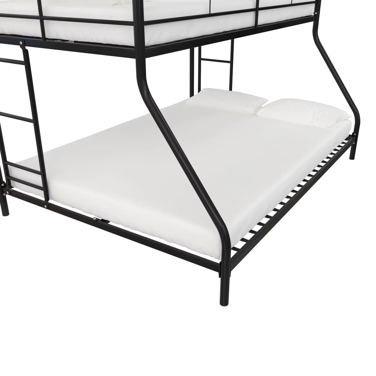 Black Twin over Full Metal Bunk Bed N82704