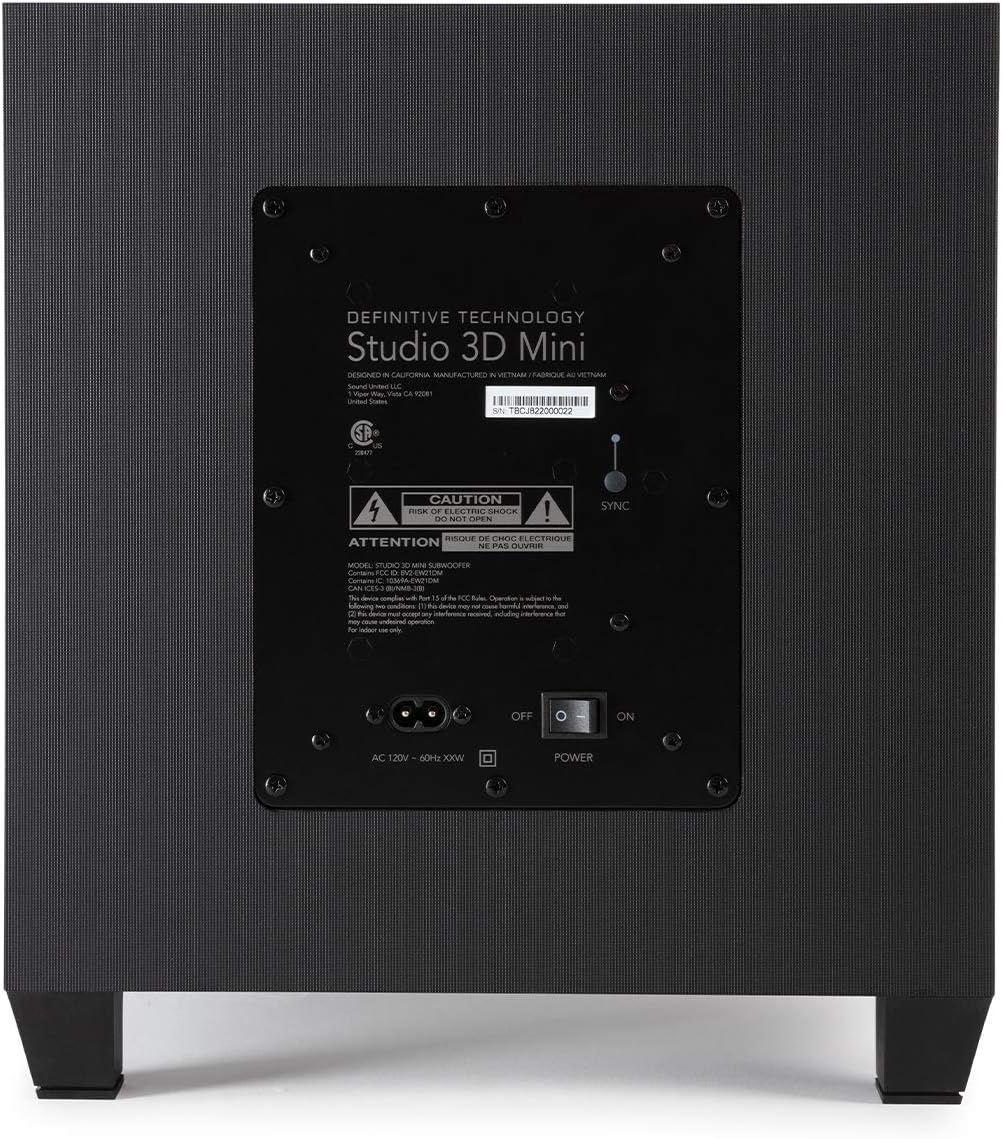 Sound Bar with 6 Speakers and 8" Wireless Subwoofer Q189