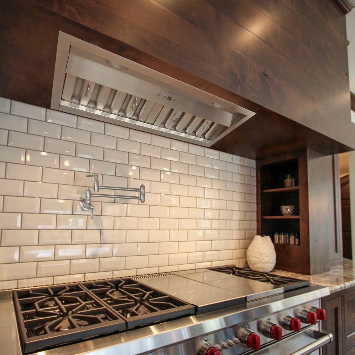 30 Inch Stainless Steel Ducted Insert Range Hood E424