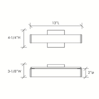Satin Nickel 1-Light Flush Mount L66218