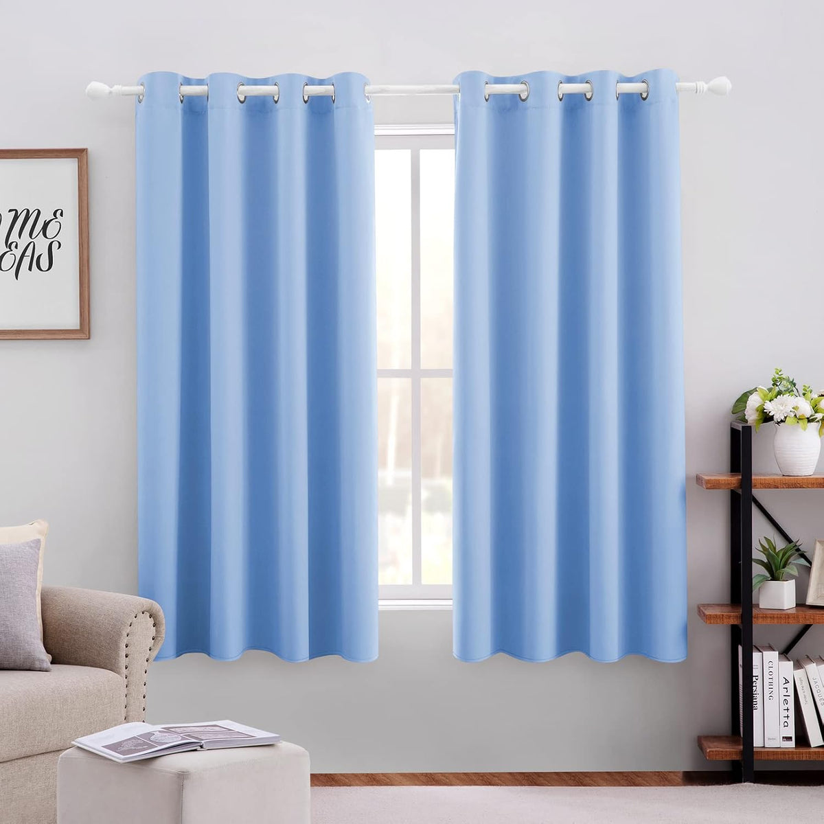 Blackout Curtains 52 X 84 Inch 2 Panels Set U499592