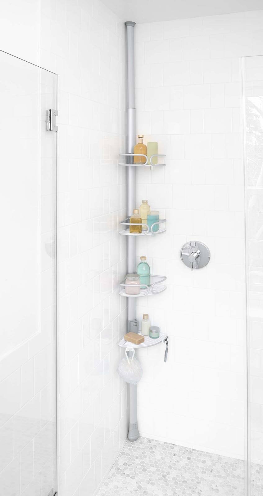 Aluminum Pole Shower Caddy B59597