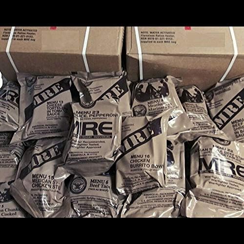 3 Pack 1250 Cal MRE Meals X69766
