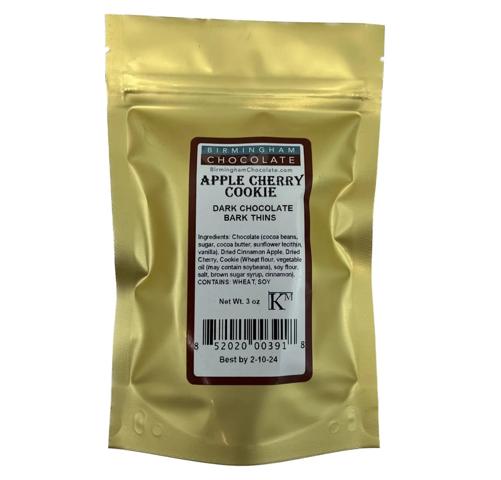 Chocolate Bark Thins, 6 Pouches, 18oz W3454