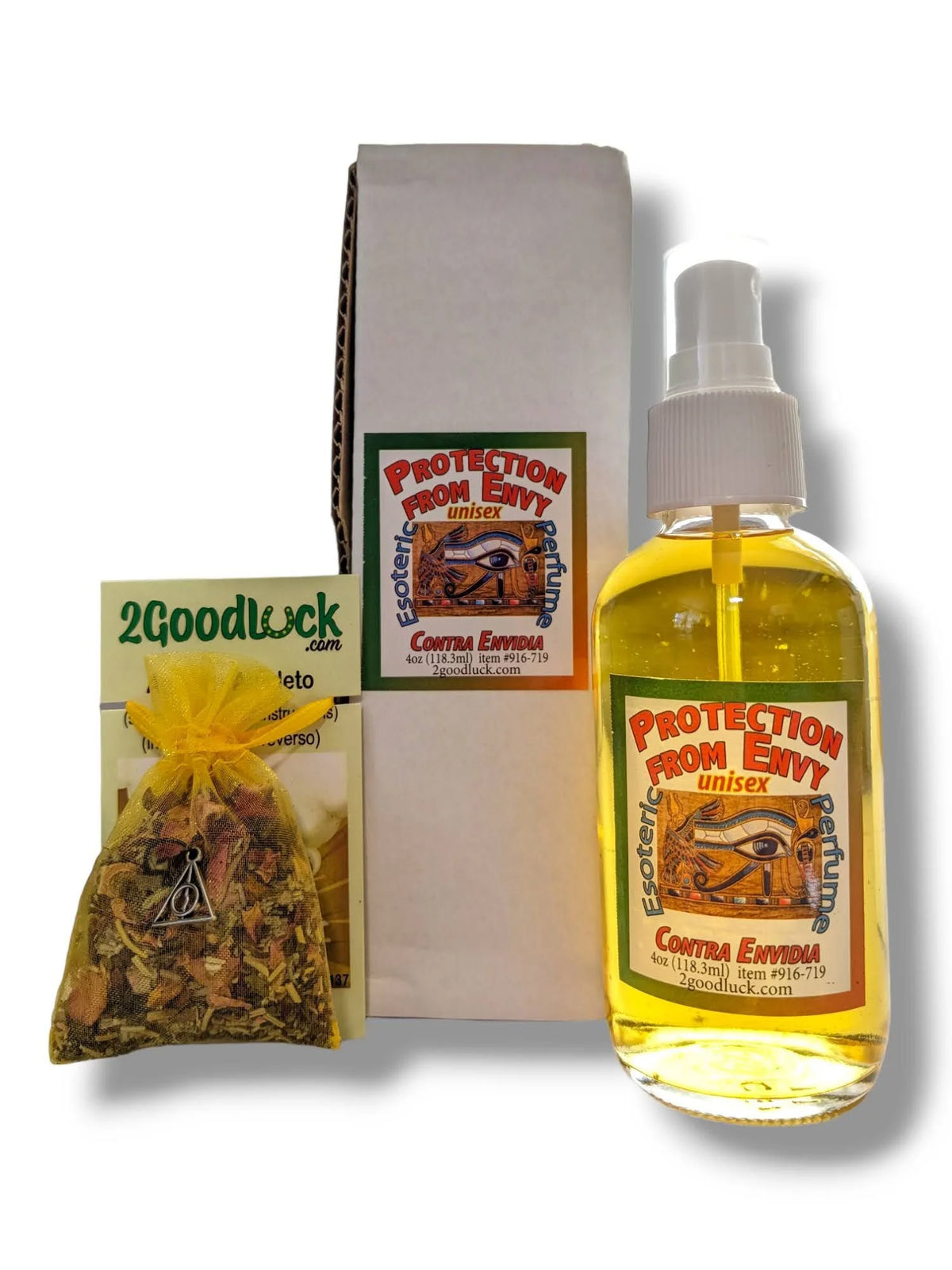 Spiritual Unisex Perfume with Pheromones and Amulet E3491