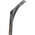Hammered Silver Steel Bracket S232998