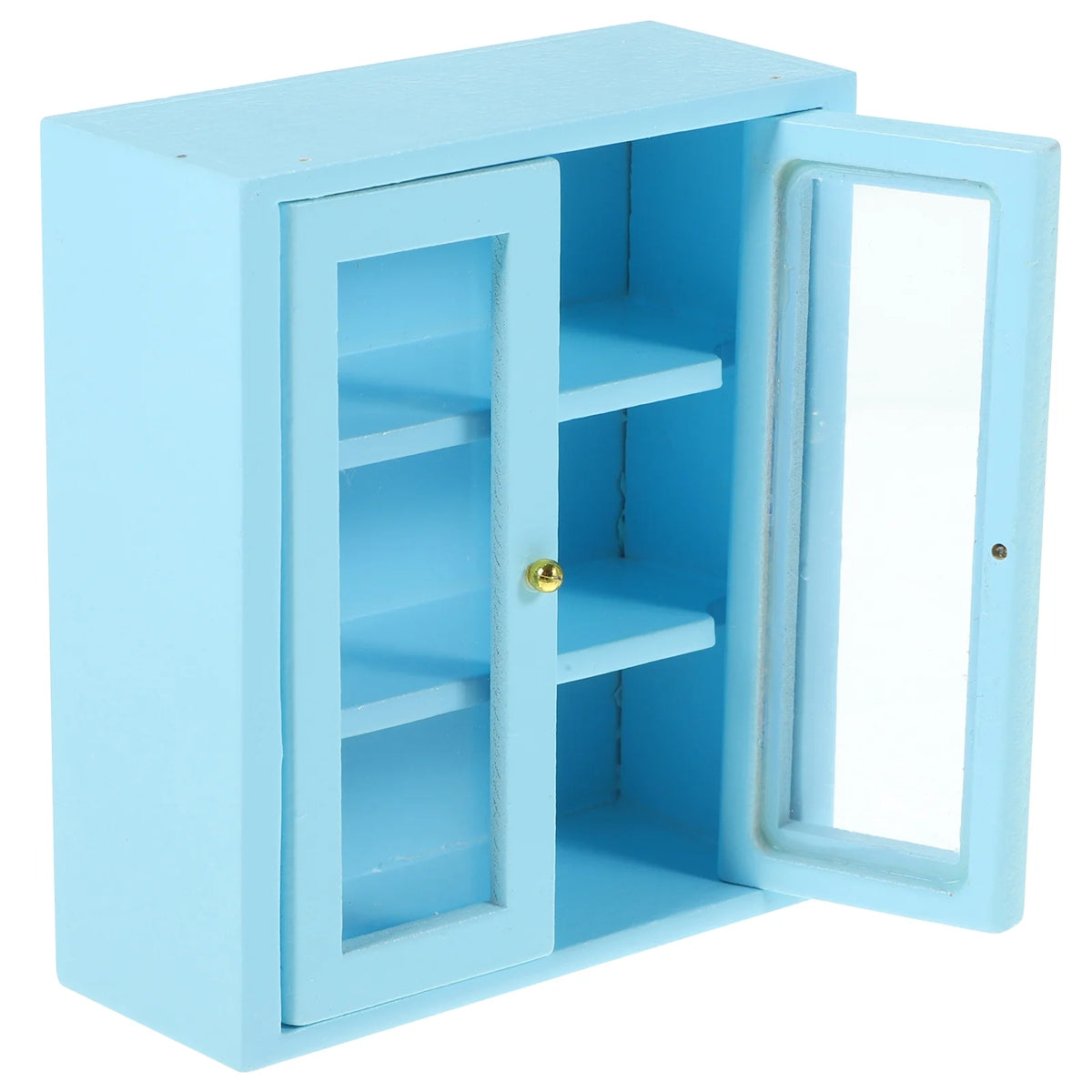 Wooden Miniature Cabinet Model Tiny House Ornament U190020