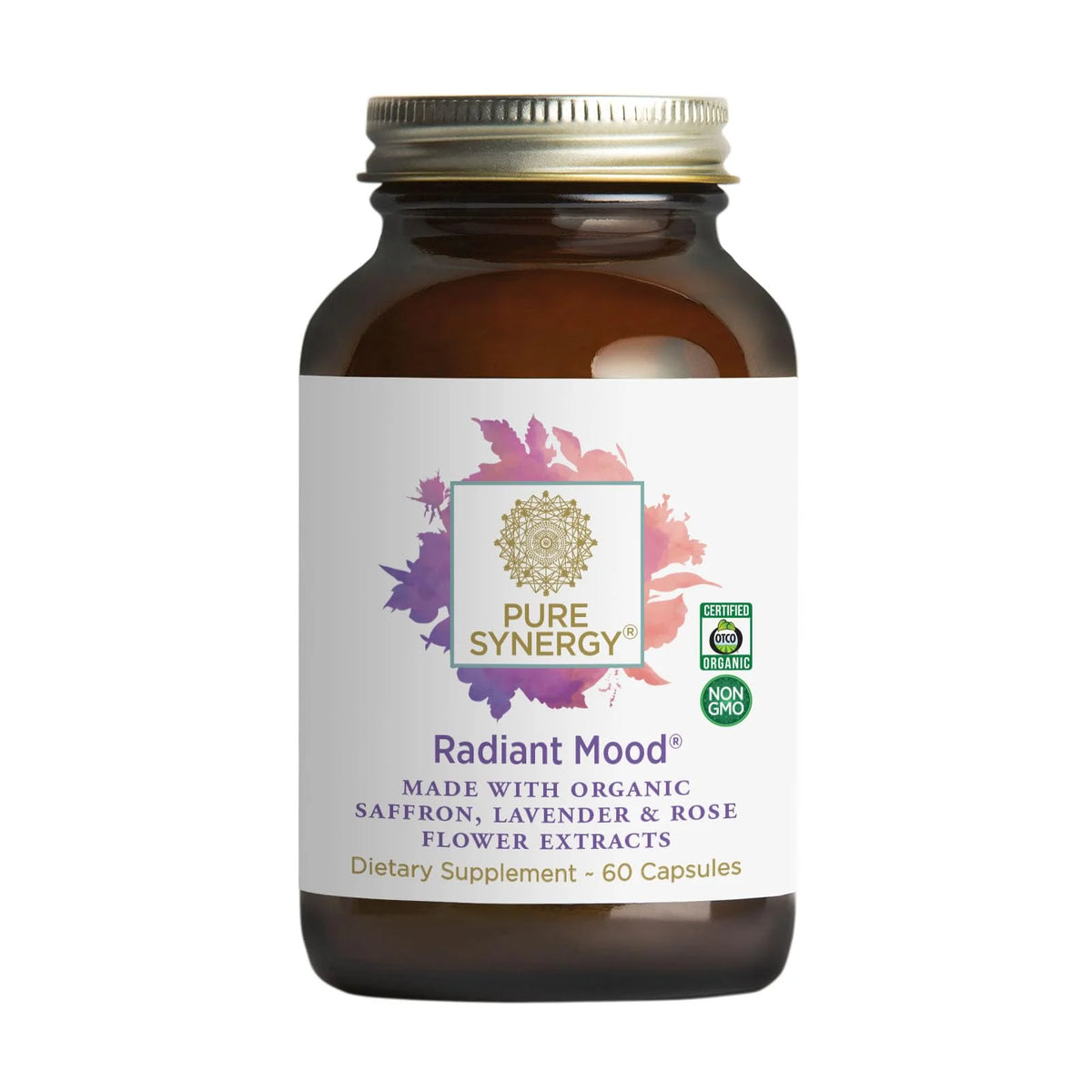 60 Capsules Organic Vegan Mood Support Supplement B446584