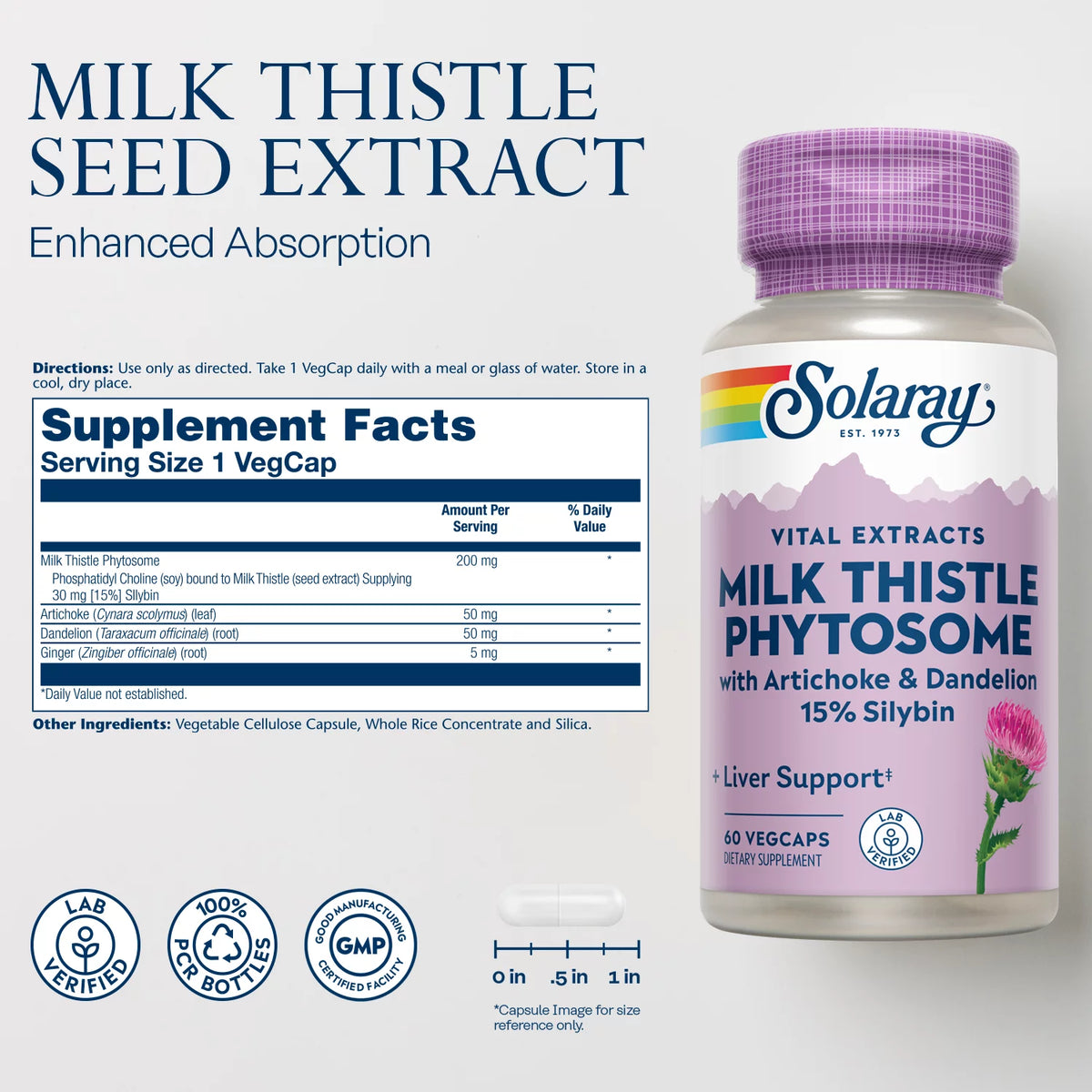 Milk Thistle Phytosome 60 capsules Z931217