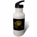 Green Coiled 21 oz Sports Water Bottle T4186