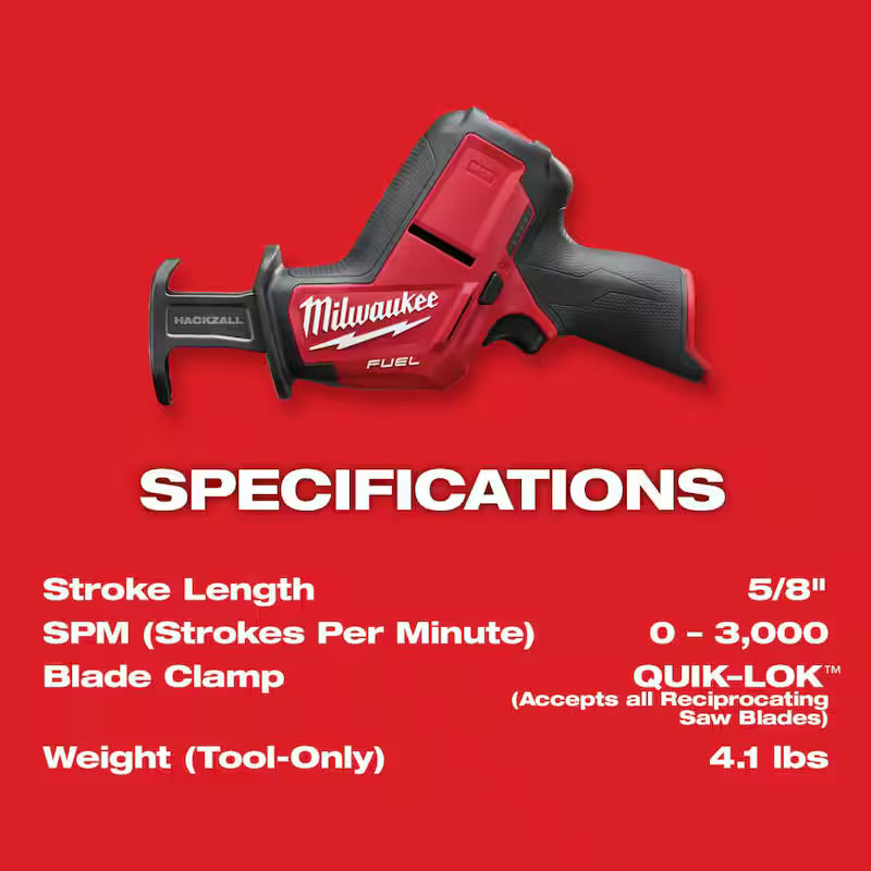 12V Lithium-Ion Brushless Cordless Reciprocating Saw Kit with 3/8 in. Ratchet L151257