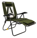 Adjustable Folding Recliner Camping Chair, Heathered Loden H881648