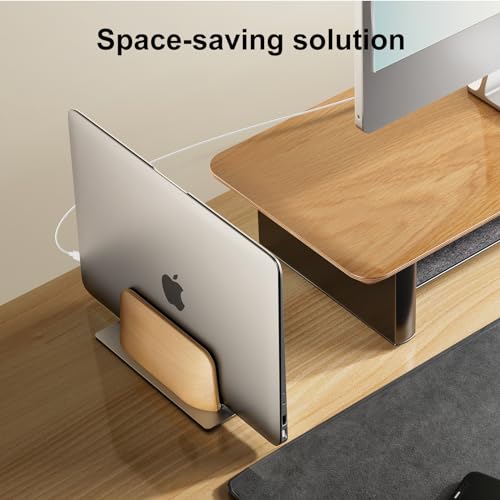 Wooden Vertical Laptop Stand N195