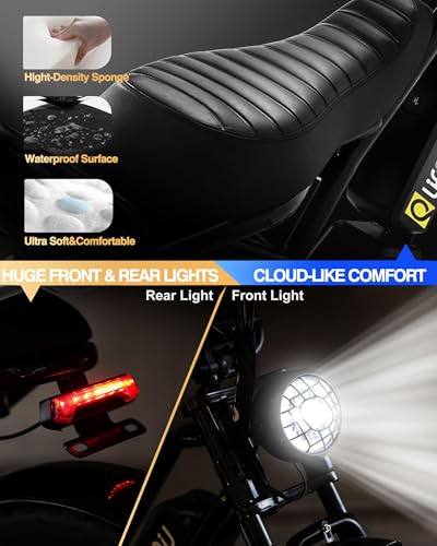 1500W 20" Fat Tire Electric Bike 7-Speed Q3058