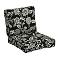 PolyFill Outdoor Deep Seating Cushion Set, 24 x 24, Water Repellant, Fade Resistant, Tufted F199