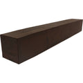 Rough Sawn Faux Wood Fireplace Mantel, Premium Hickory T896