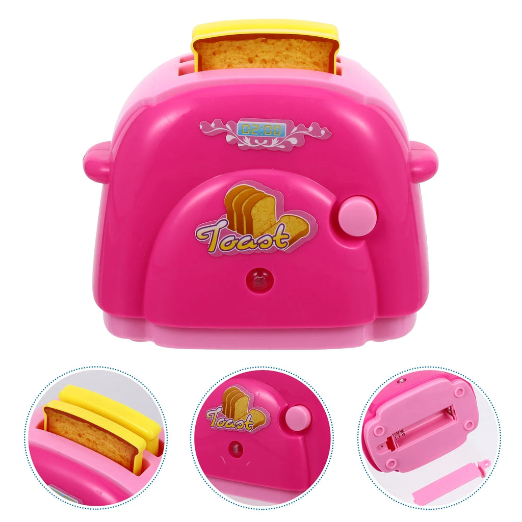 Kid Simulation Toaster Toy Play House Toaster Model X8657