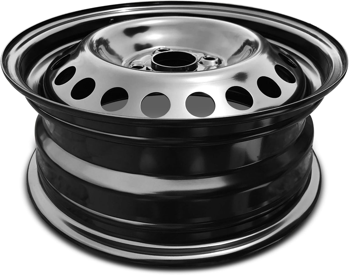 Black Steel Rim 15 Inch 4 Lug C736