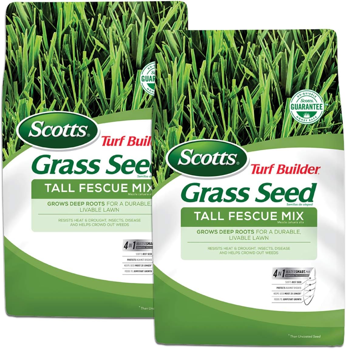 Tall Fescue Grass Seed Mix, 20 lb. Pack of 2 W8410