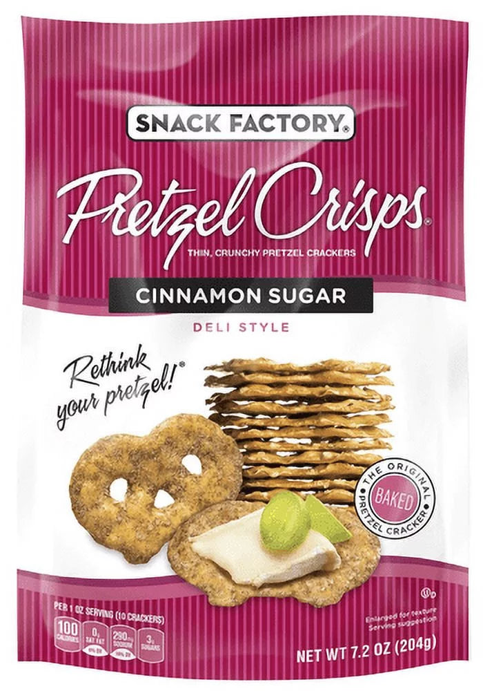 Cinnamon Sugar Pretzel Crisps Pack of 3 J73269