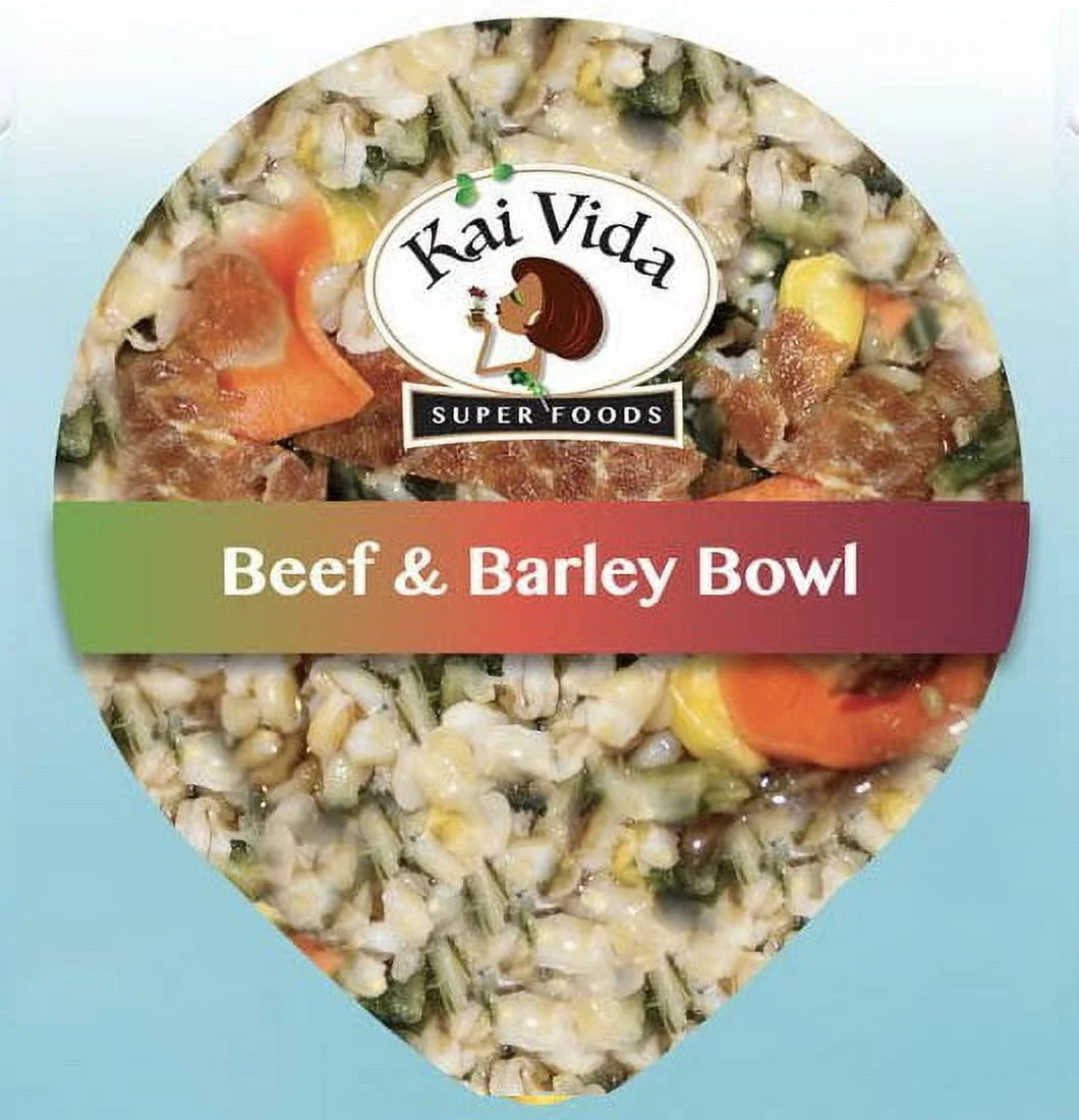 Beef & Barley with Kale & Flatbread Bowls 3-pack G832