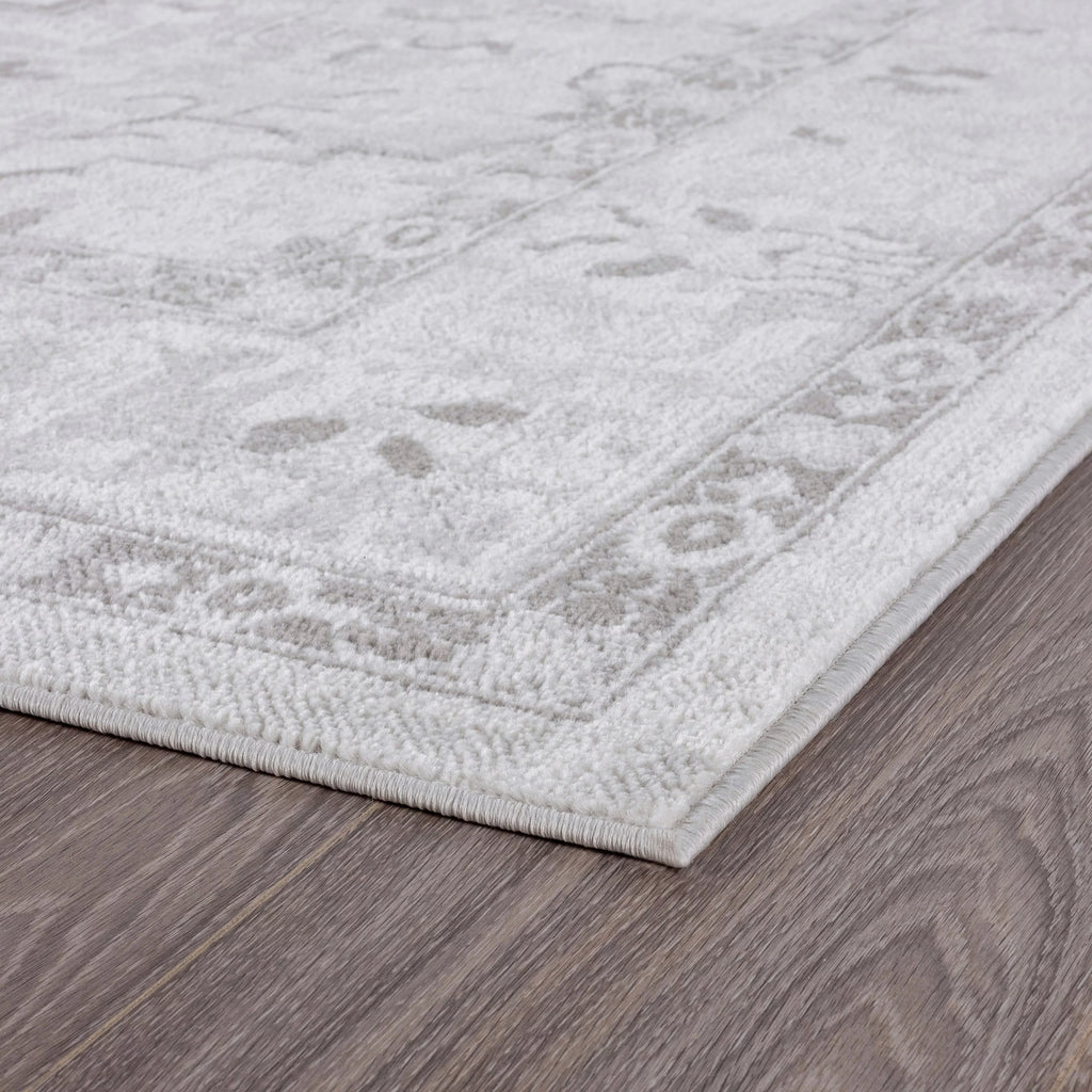 Traditional 8x10 Area Rug Oriental Gray A390028