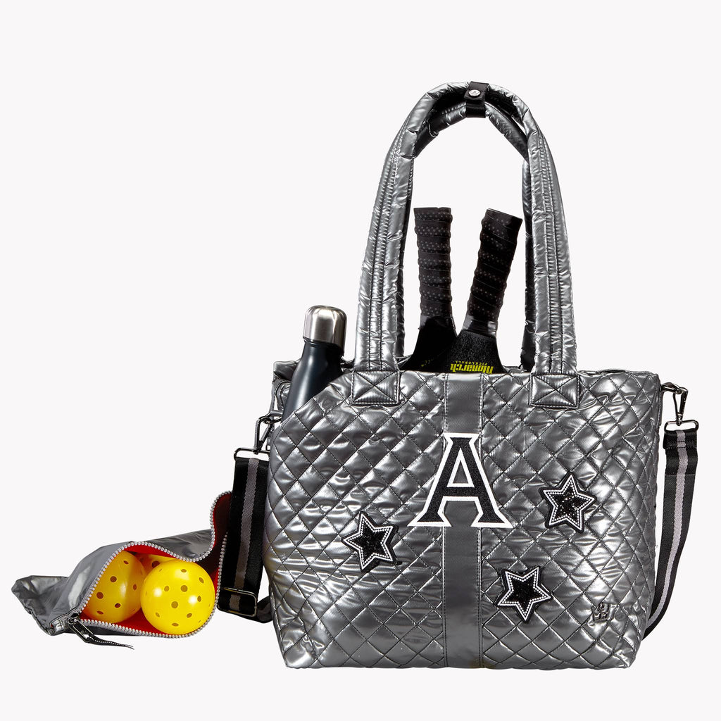Kitchen Sink Tote Gunmetal Silver J210100