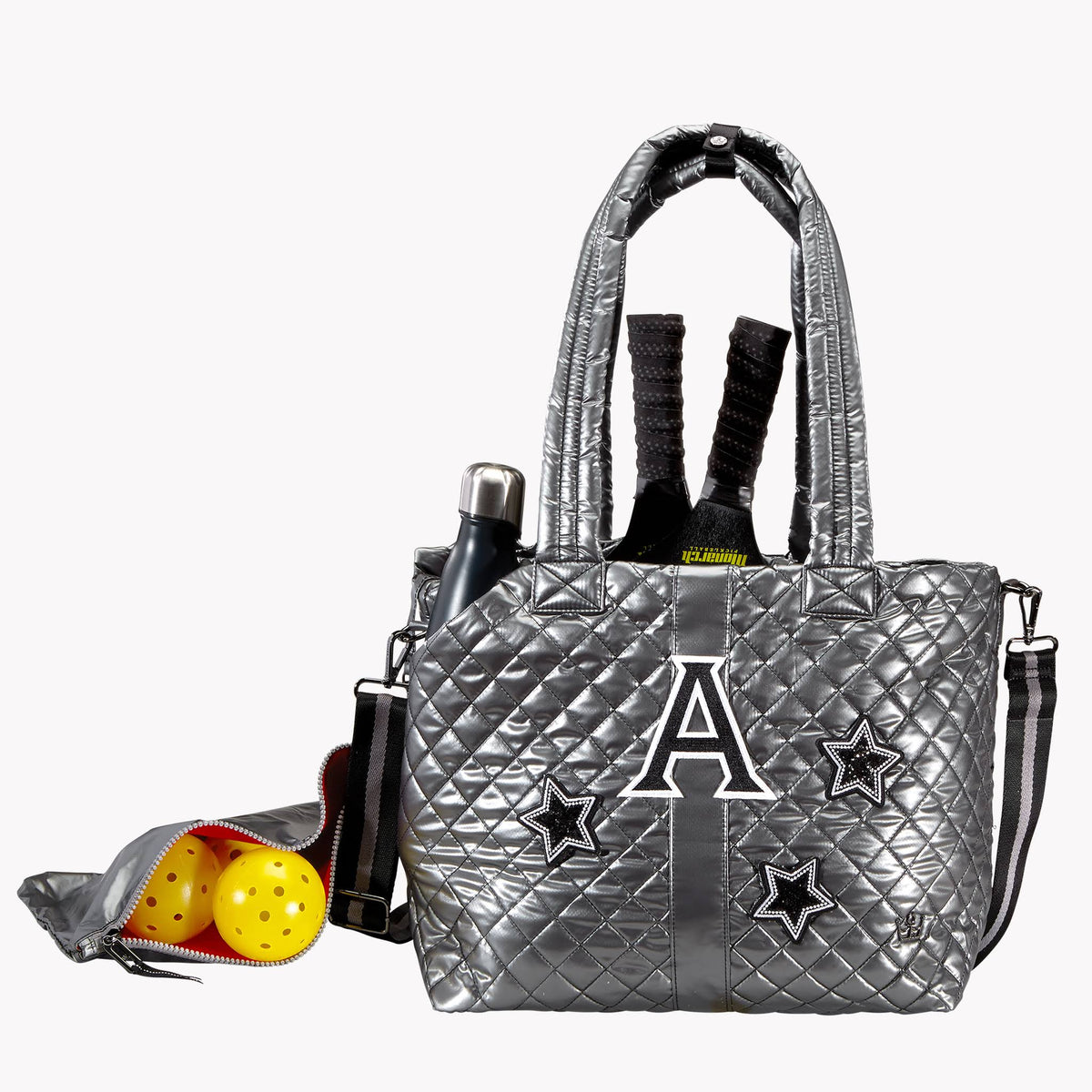 Kitchen Sink Tote Gunmetal Silver J210100