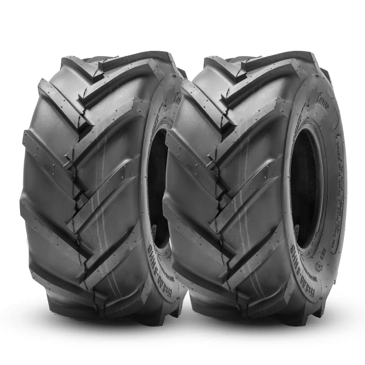 15x6.00-6 Lawn Mower Turf Tires 2 Set O278