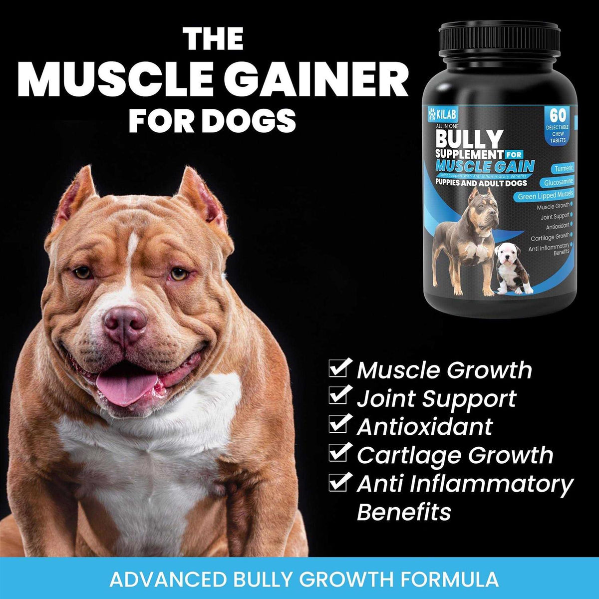Dog Weight Gainer Muscle Builder Supplement R86767