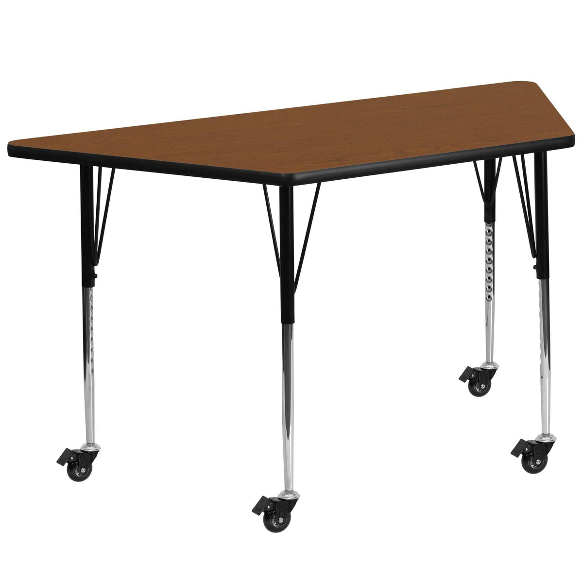 Grey Trapezoid Activity Table L676719
