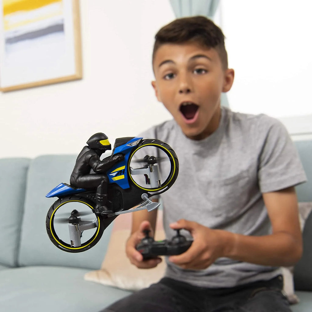 2-in-1 Remote Control Stunt Motorcycle T613632