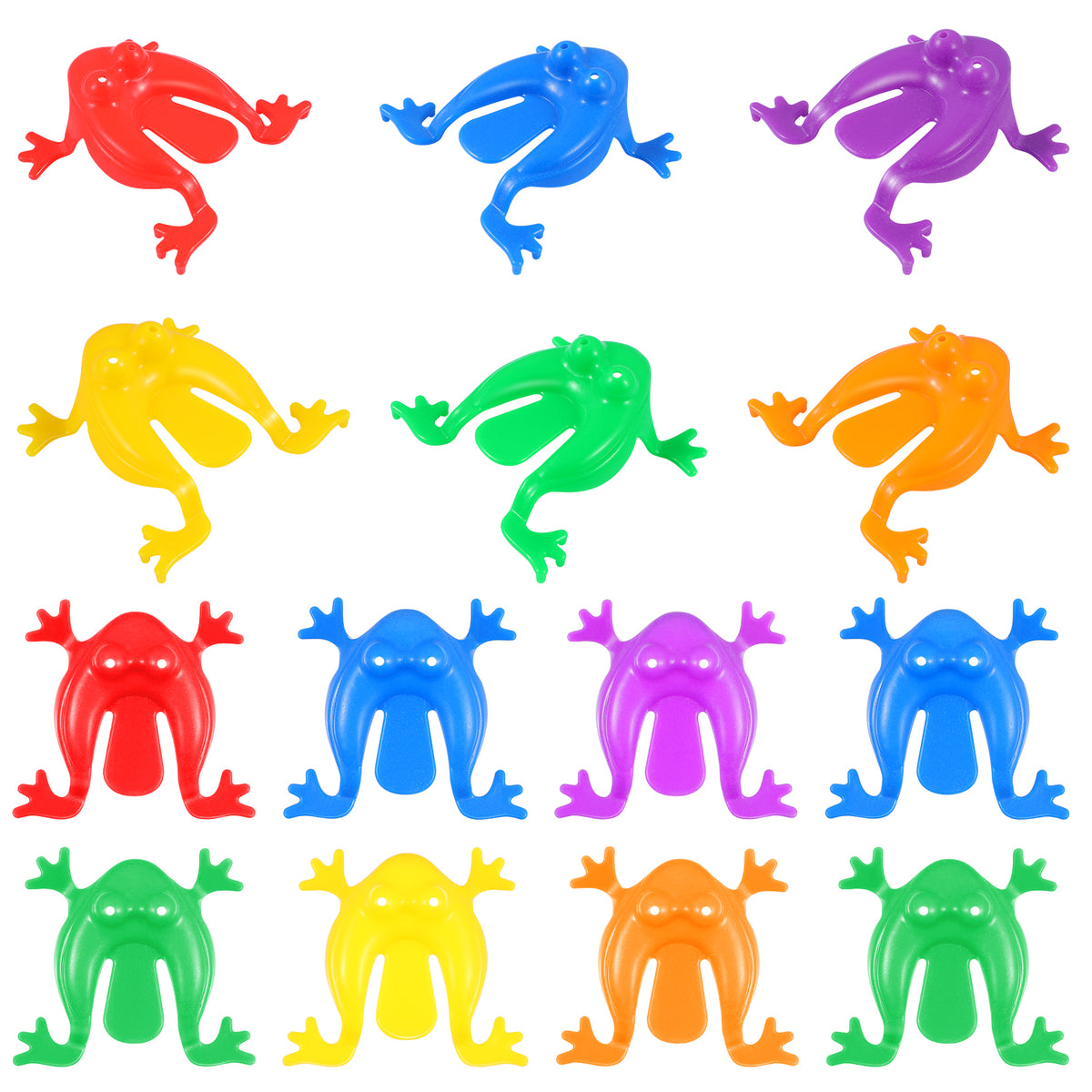 24Pcs Jumping Frogs Toy Educational Toys Party Favors S657110