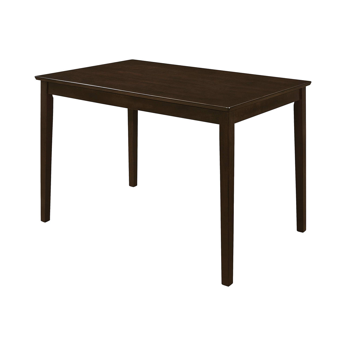 5-Piece Dining Set with Bench Cappuccino and Dark Brown N32655