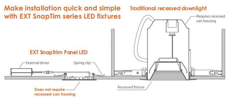 5 Pack 4 inch Recessed Downlight M39616