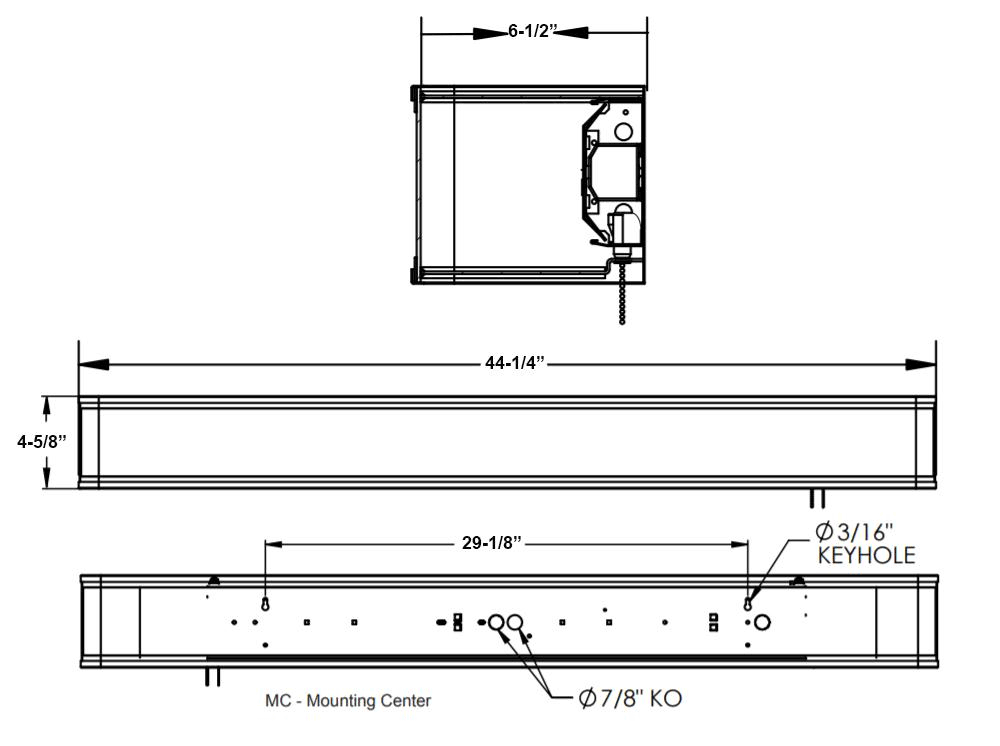 LED Overbed Light Y122354