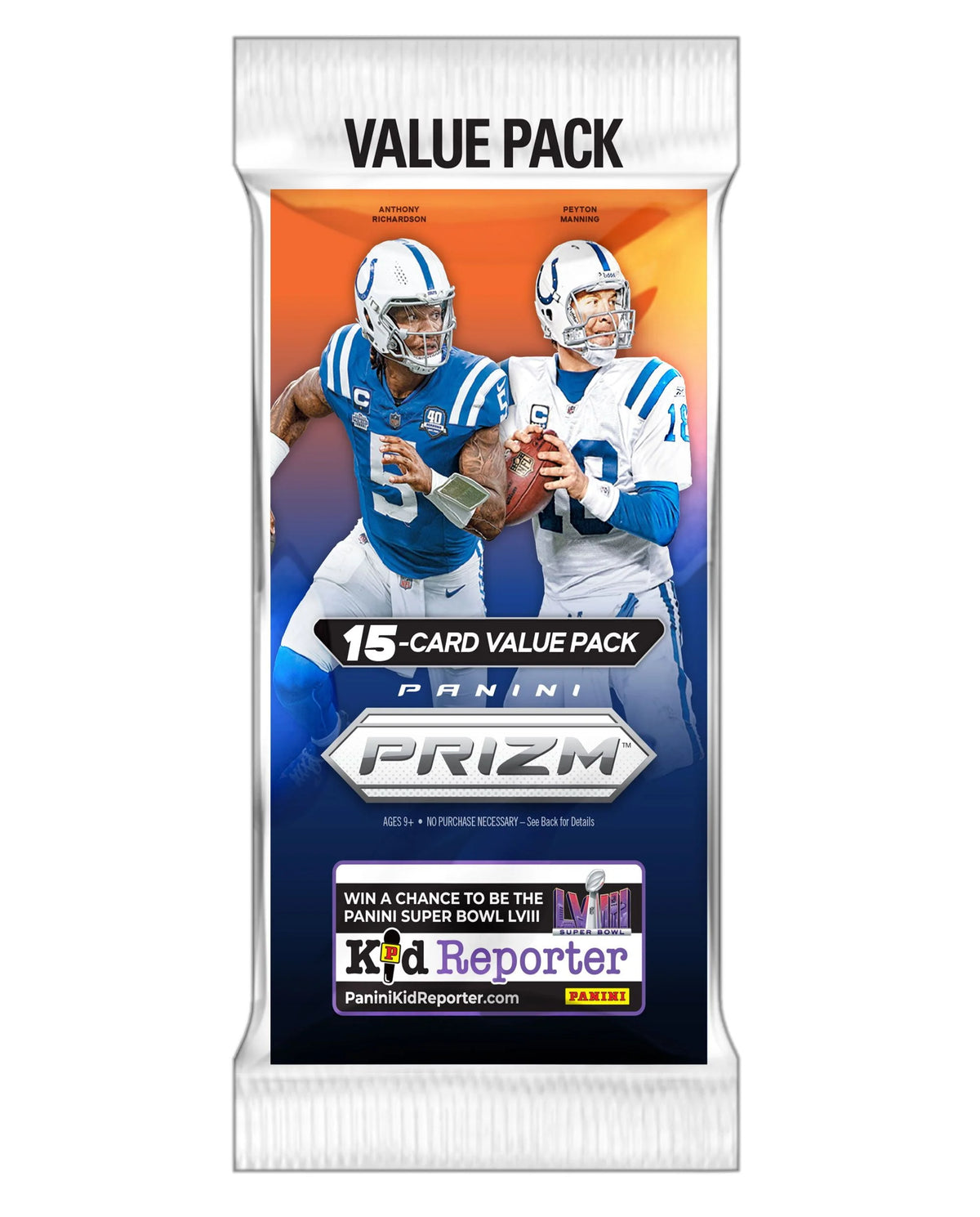 Panini Prizm Football Fat Pack Trading Cards J114