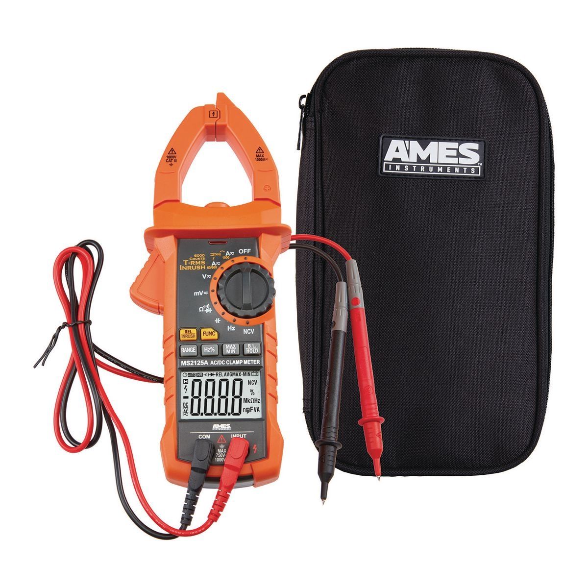 1000A True-RMS AC/DC Clamp Meter S833