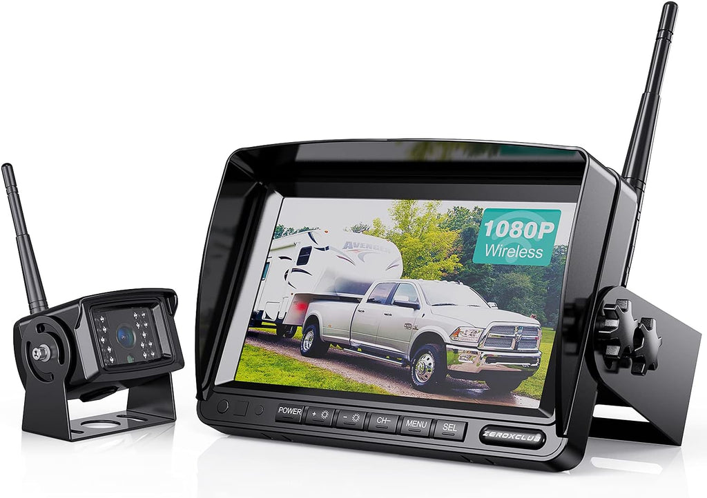 Wired Backup Camera System Kit with 7'' LCD Monitor O11434