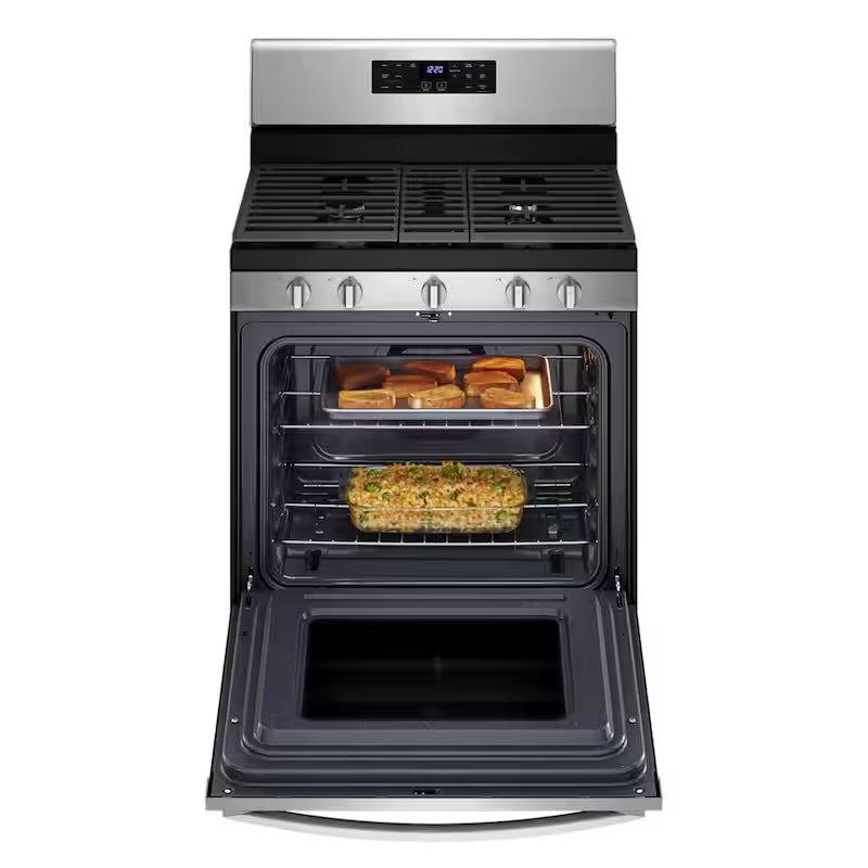 Gas Range with Air Fry Oven in Stainless Steel Z9764