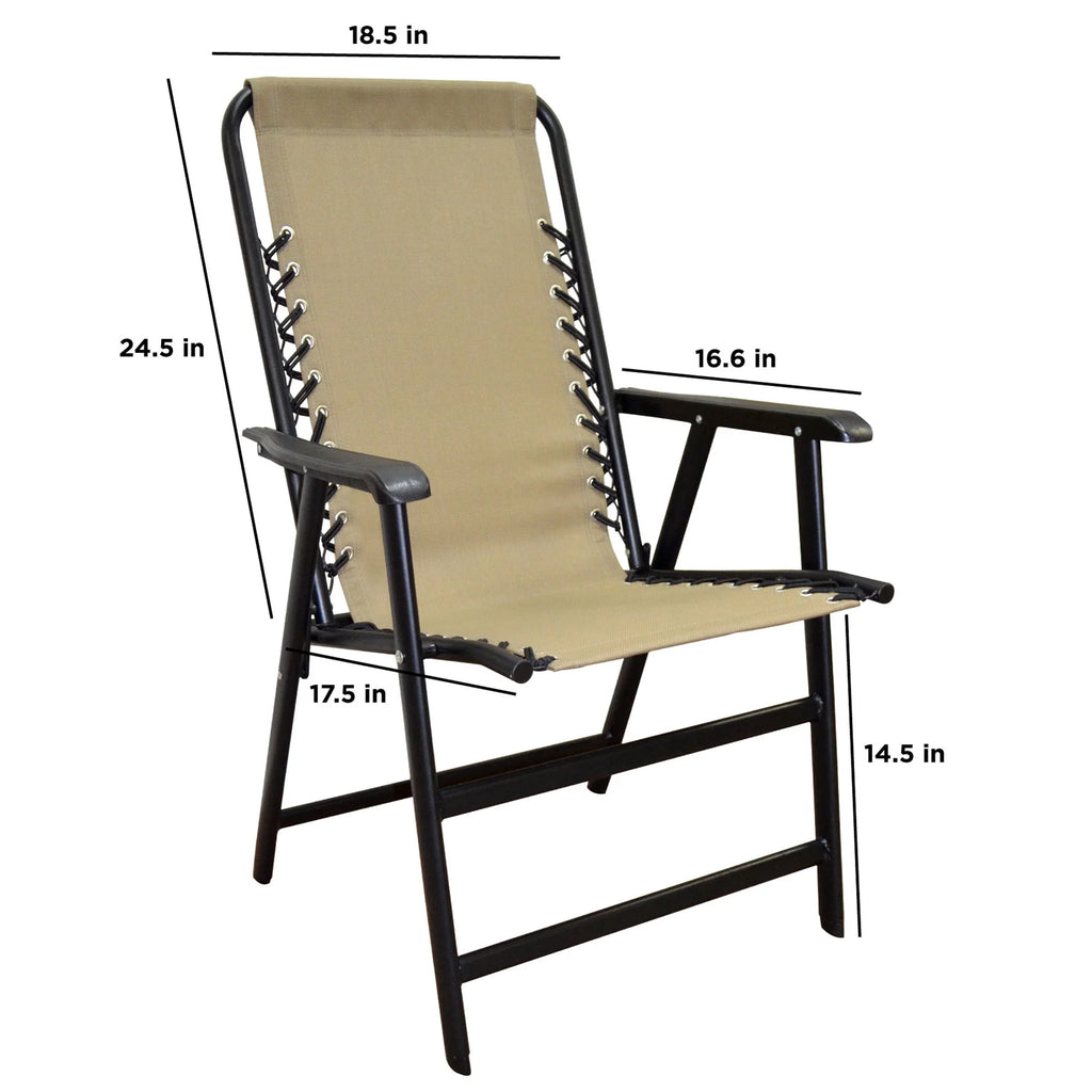 Beige Folding Chair T929