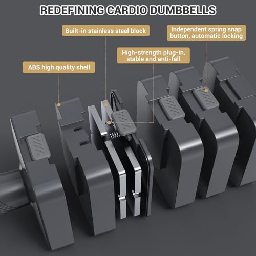 Adjustable 10 LB Dumbbells Set of 2 T861042
