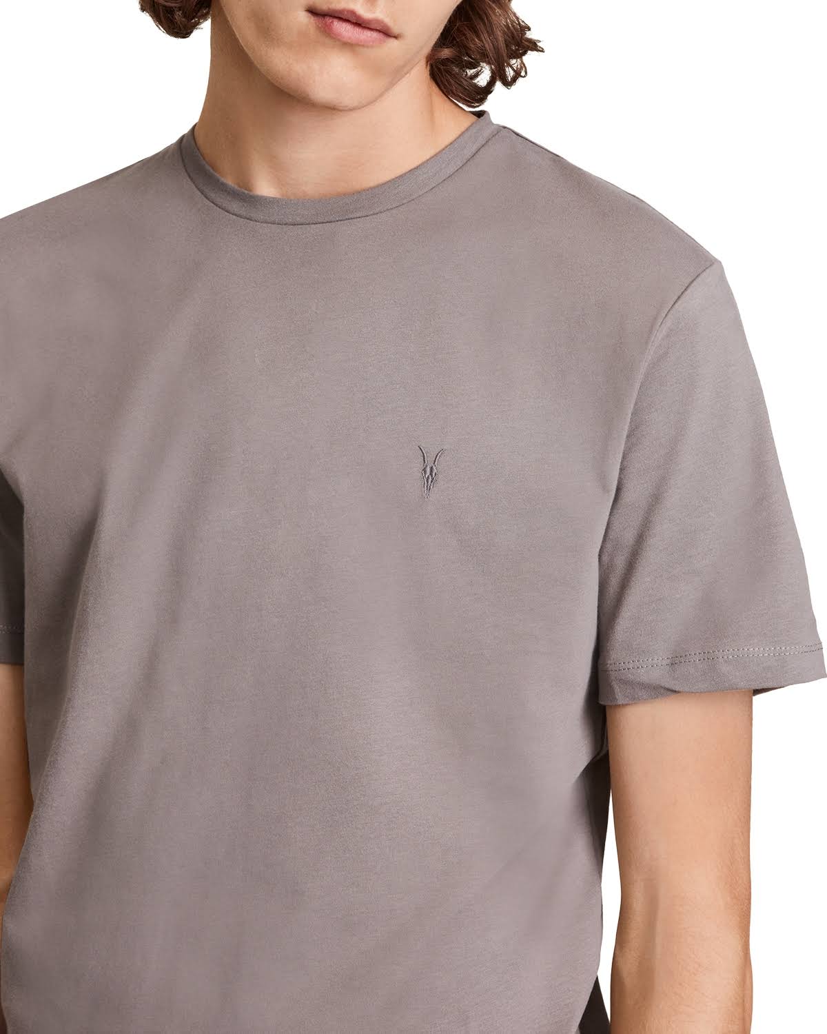 Gray Crewneck Tee C1071