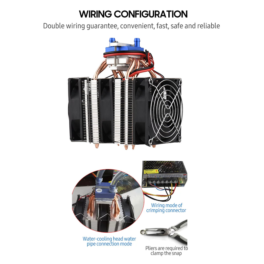 120W Semiconductor Refrigeration Aquarium Chiller for 30 Liters M93804