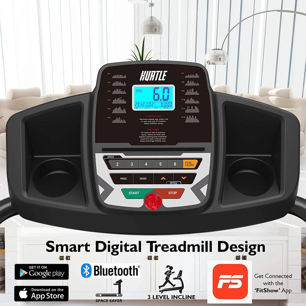 Portable Folding Digital Treadmill T6091