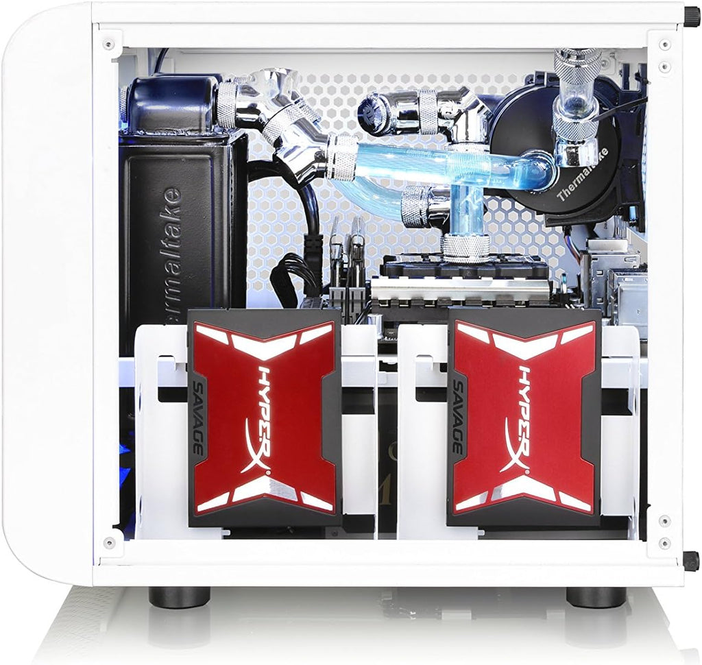 White Mini ITX Cube Computer Chassis E699