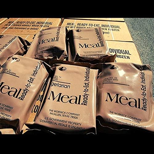 3 Pack 1250 Cal MRE Meals X69766
