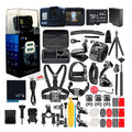 Black Digital Action Camera Waterproof Touch Screen 4K UHD U311230